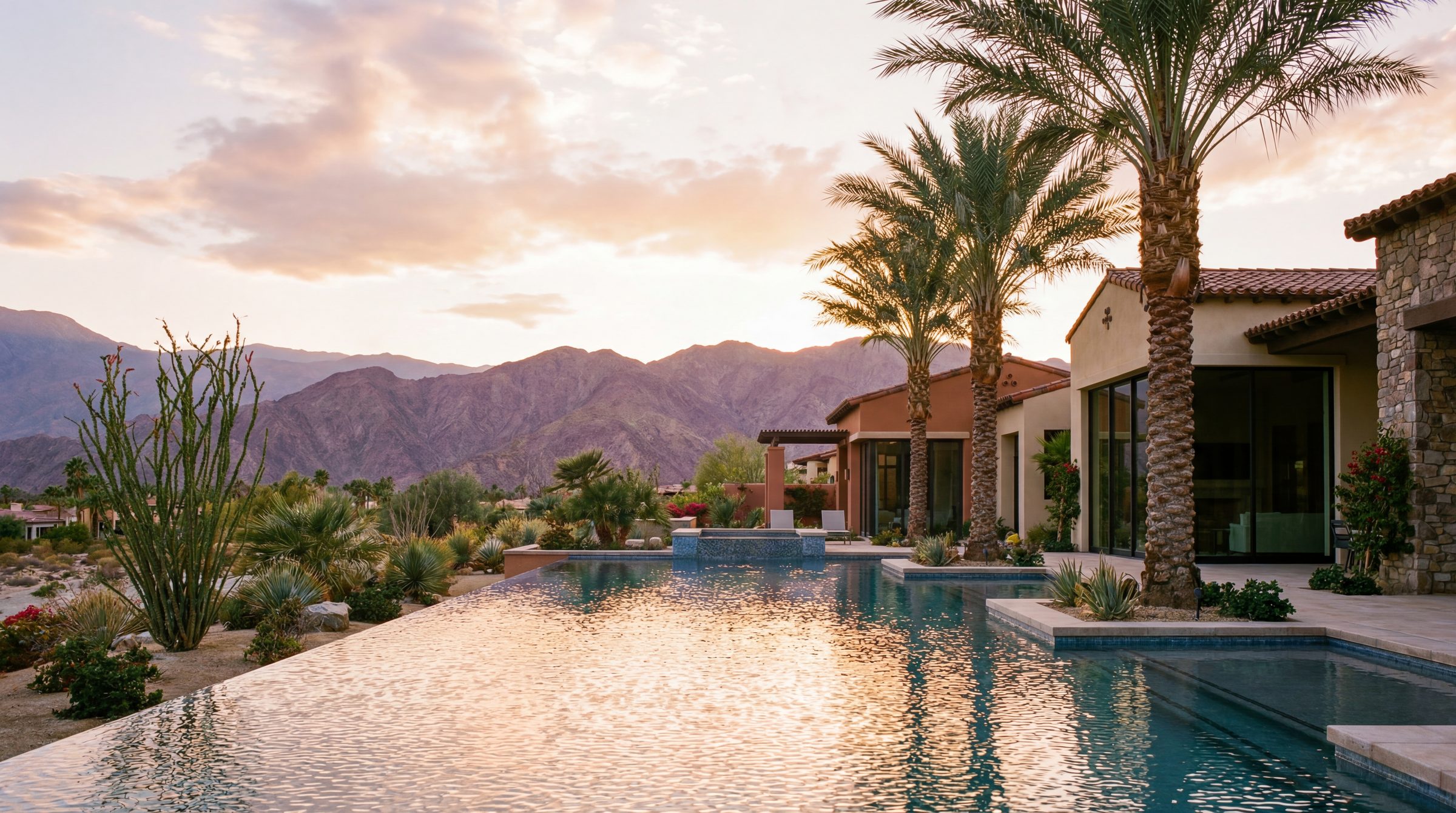Desert home exterior