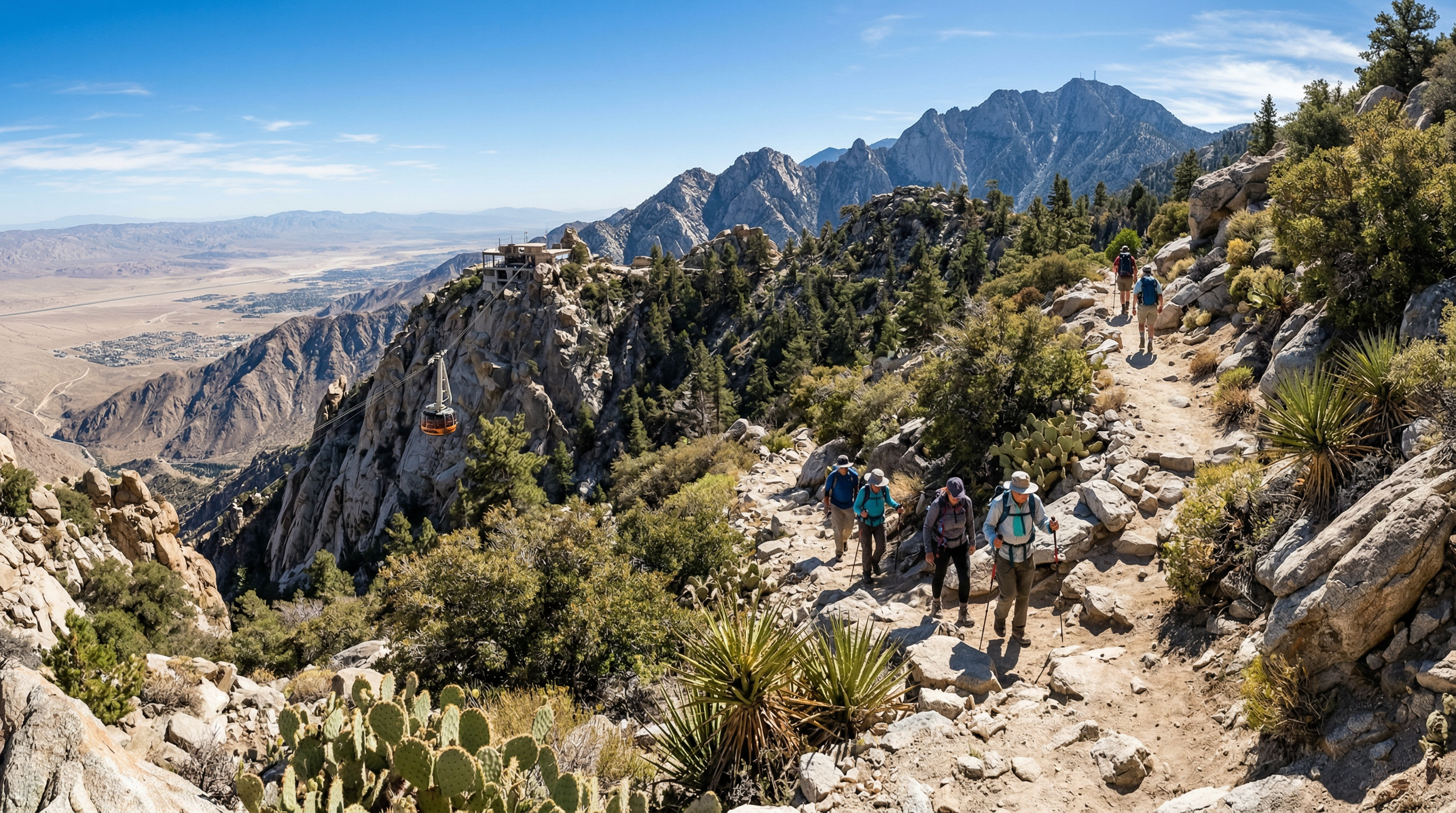 Santa Rosa and San Jacinto Mountains hiking in the Coachella Valley